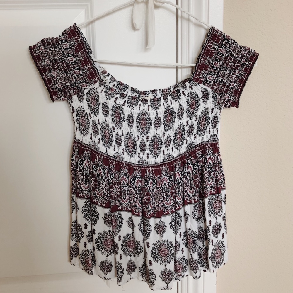 PacSun Boho Off-The-Shoulder Top